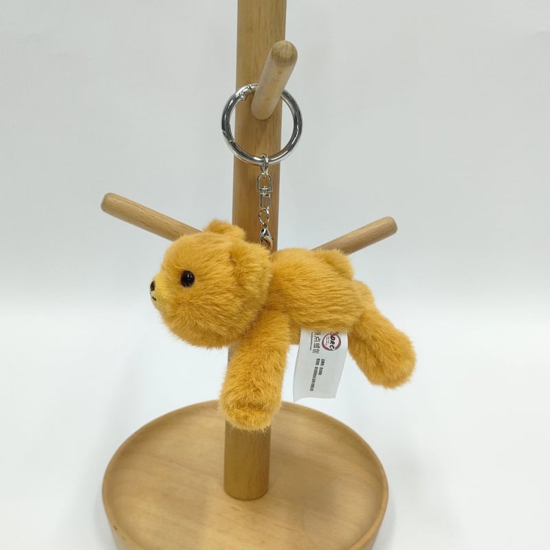 Λούτρινο κουκλάκι - Λαγουδάκι, κοντό γούνινο ύφασμα, γέμισμα PP βαμβάκι, για ηλικίες 7–14 ετών