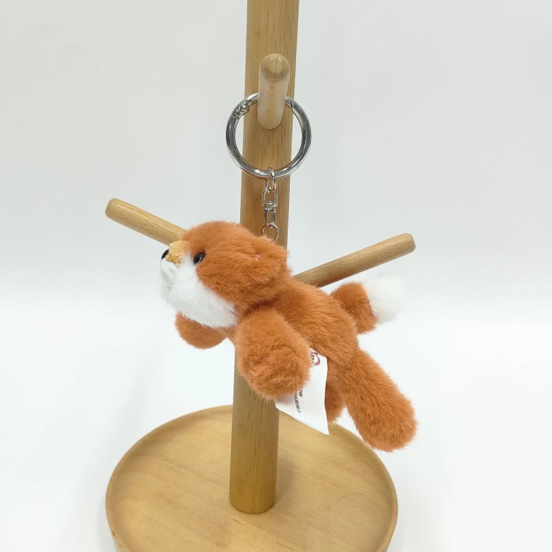 Λούτρινο κουκλάκι - Λαγουδάκι, κοντό γούνινο ύφασμα, γέμισμα PP βαμβάκι, για ηλικίες 7–14 ετών