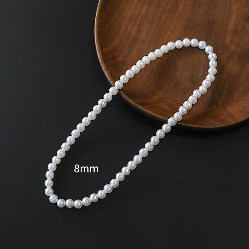 Gyerekeknek szóló gyöngy nyaklánc, rajzfilmfigurás stílus, golyós lánccal, 3-10 évesek, 2025 nyár