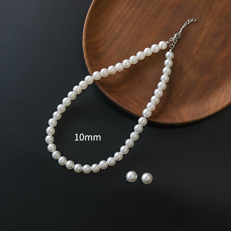 Gyerekeknek szóló gyöngy nyaklánc, rajzfilmfigurás stílus, golyós lánccal, 3-10 évesek, 2025 nyár