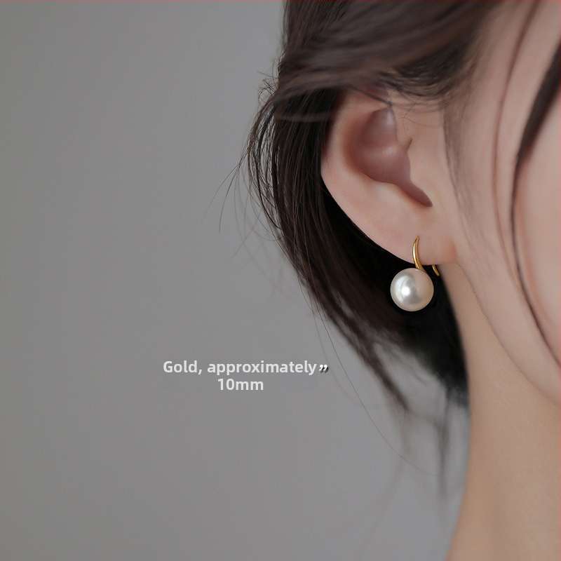 Kesthelmestest kõrvarõngad, geomeetriline kuju, sügisel 2025, magus ja jahe stiil, naistele