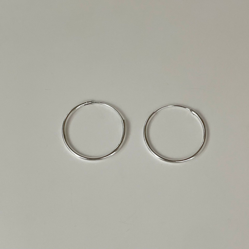 Naušnice od srebra S925, Geometrijski oblik, Elektroplating, Jednostavan stil, Original Creation