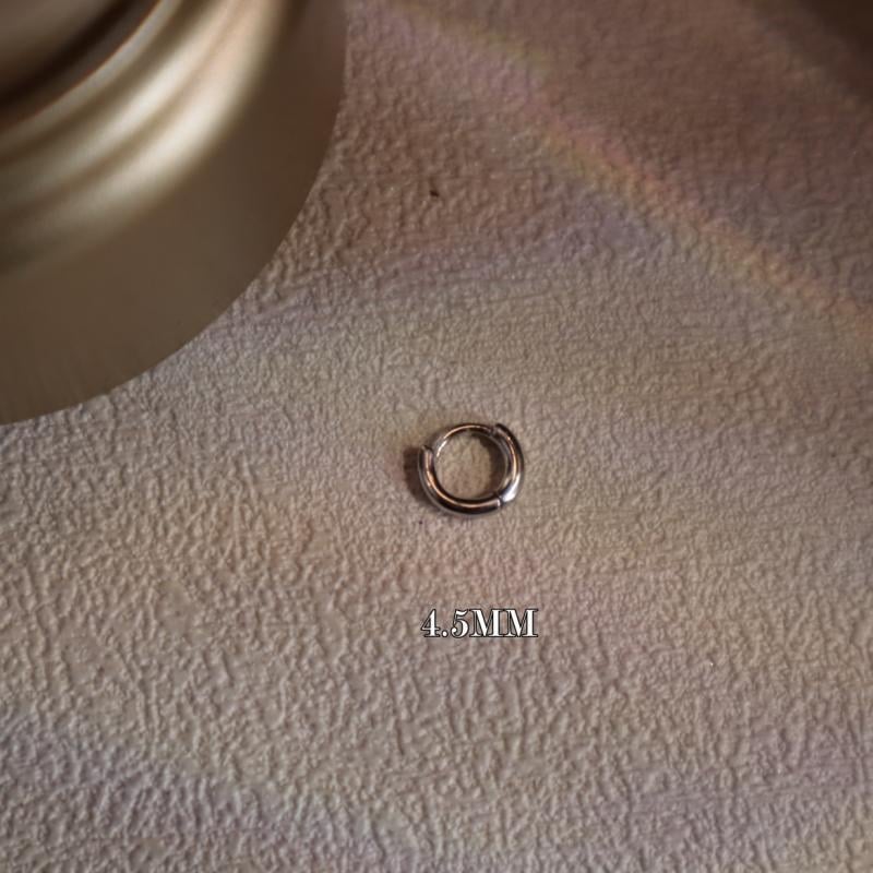 Ушна костна халка Jennie стил, супер мини, гладка повърхност, прост пръстен (Материал: Друго; Стил: Ниша; Година/Сезон: Друго)