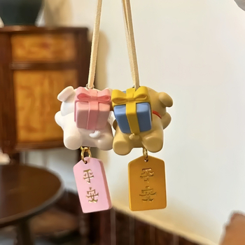 Висулка за кола в стил карикатура, пластмасова, за вътрешно декориране, автомобилни украшения