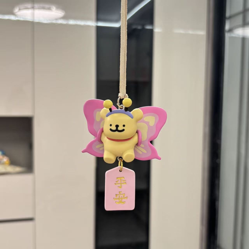 Висулка за кола в стил карикатура, пластмасова, за вътрешно декориране, автомобилни украшения