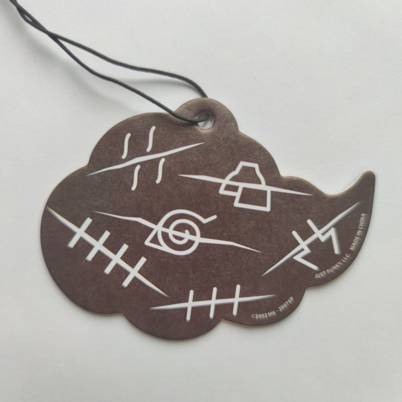 Автомобилна висулка за арома – карикатурен стил, дълготраен аромат, премахване на миризми, хартия