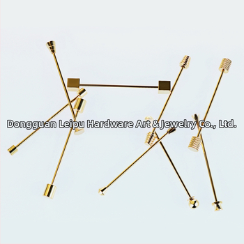 Meeste kaela kinnitusnõel, vask, elektroplaaditud, bränd Lepton/Starton, kohandatav