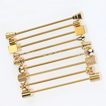 Meeste kaela kinnitusnõel, vask, elektroplaaditud, bränd Lepton/Starton, kohandatav