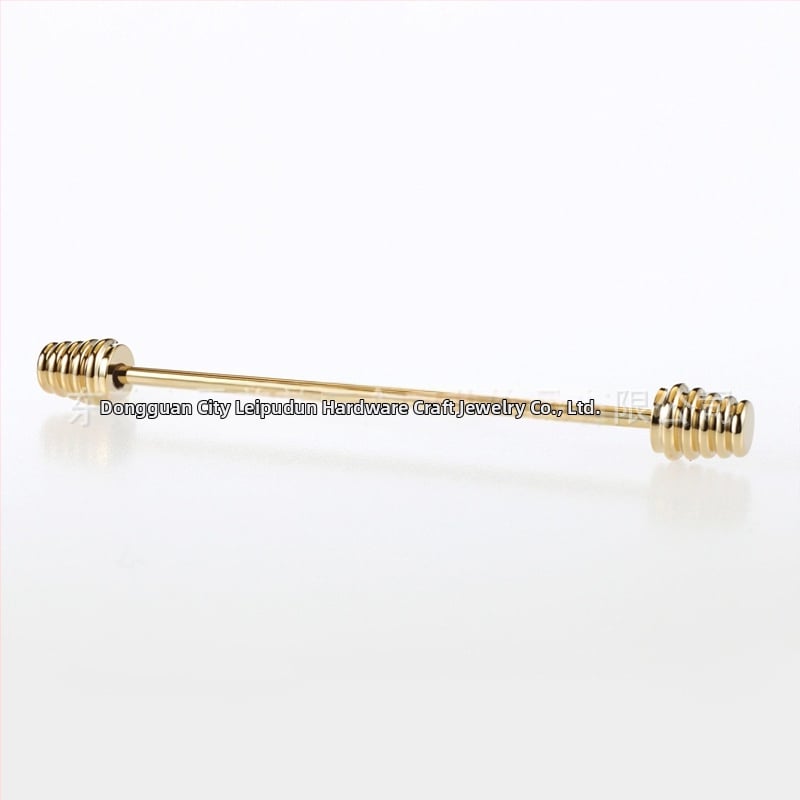 Meeste kaela kinnitusnõel, vask, elektroplaaditud, bränd Lepton/Starton, kohandatav