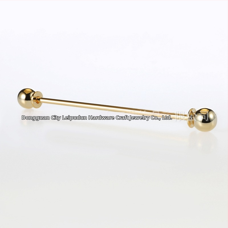 Meeste kaela kinnitusnõel, vask, elektroplaaditud, bränd Lepton/Starton, kohandatav