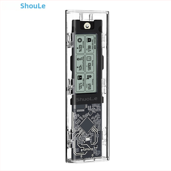M.2 NVMe/NGFF SSD korpusas su dviejų protokolų palaikymu, išmanus skaitmeninis disko būklės rodiklis, USB 3.2 Gen2 Type-C, 10 Gbps, palaiko iki 4 TB