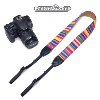 Remen za kameru Ethnic Customs, kompatibilan sa SLR, bezzrcalnim i Polaroid kamerama – OEM prilagodba dostupna, uključuje adapterske kopče