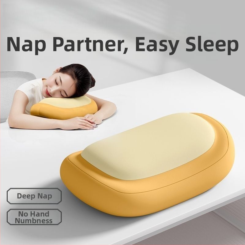 Unique офис възглавница за дневен сън с подглавник и поясна възглавница — памучна, многофункционална за бюро