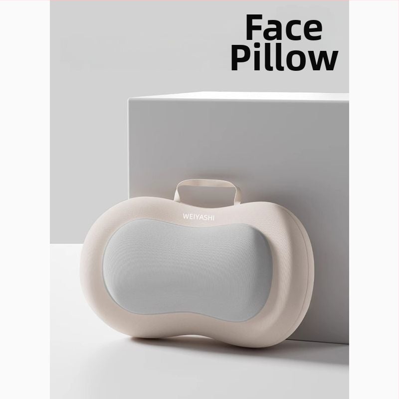 Unique офис възглавница за дневен сън с подглавник и поясна възглавница — памучна, многофункционална за бюро