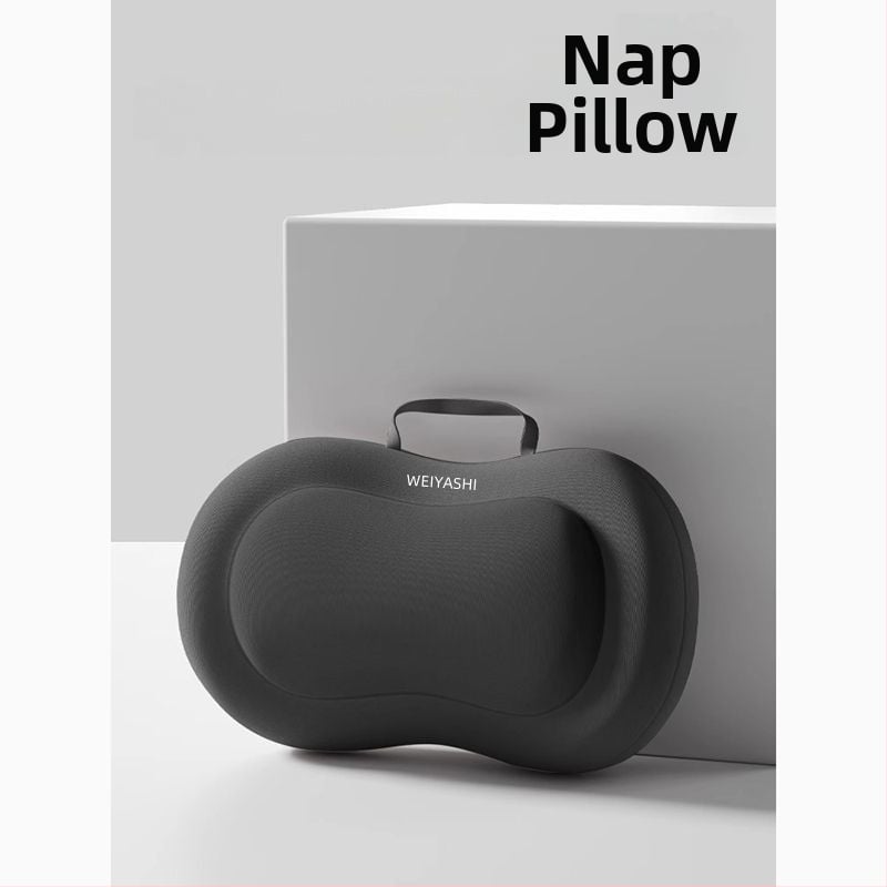 Unique офис възглавница за дневен сън с подглавник и поясна възглавница — памучна, многофункционална за бюро