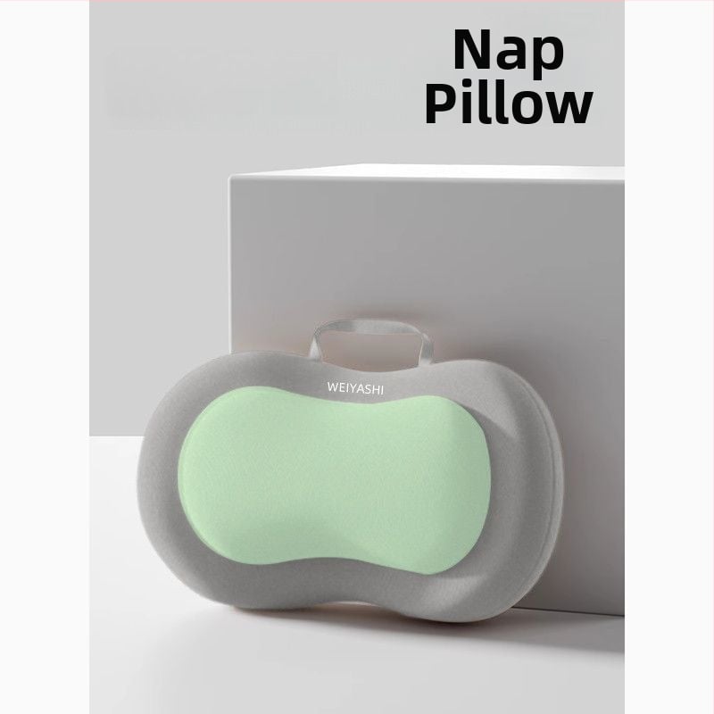 Unique офис възглавница за дневен сън с подглавник и поясна възглавница — памучна, многофункционална за бюро