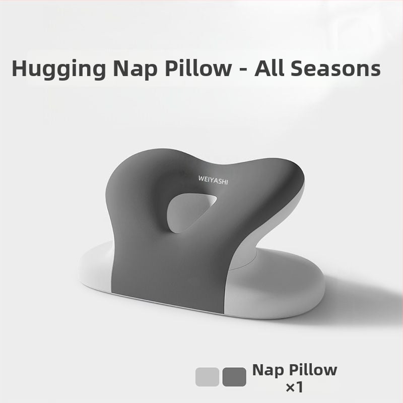 Unique офис възглавница за дневен сън с подглавник и поясна възглавница — памучна, многофункционална за бюро