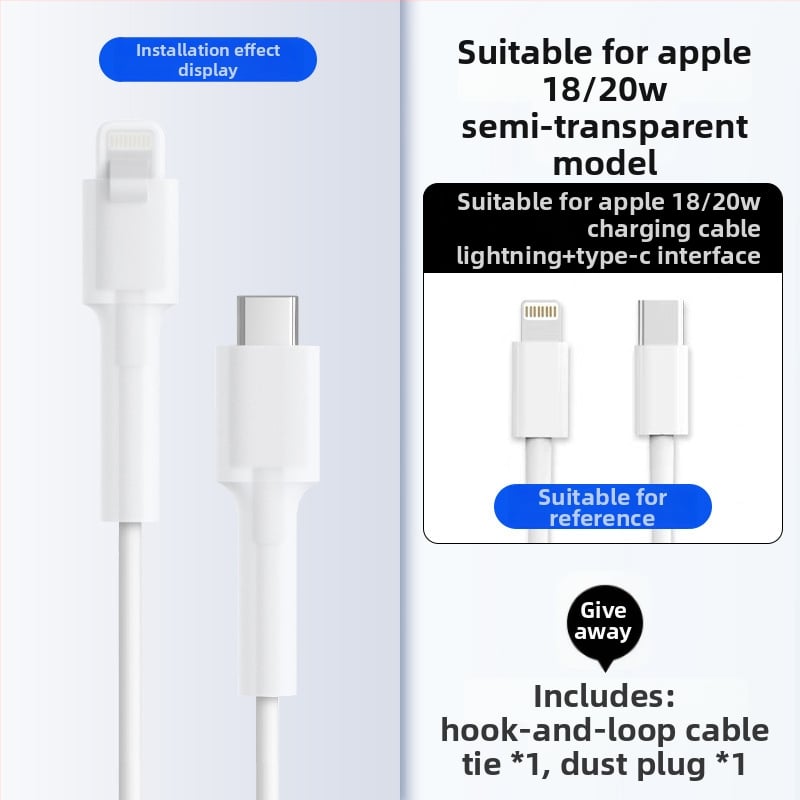Силиконова защита за кабел за данни – Всичко включено, модел 413; съвместима с кабели на Apple, Huawei, Xiaomi и Vivo; защита срещу счупване и износ на метал.