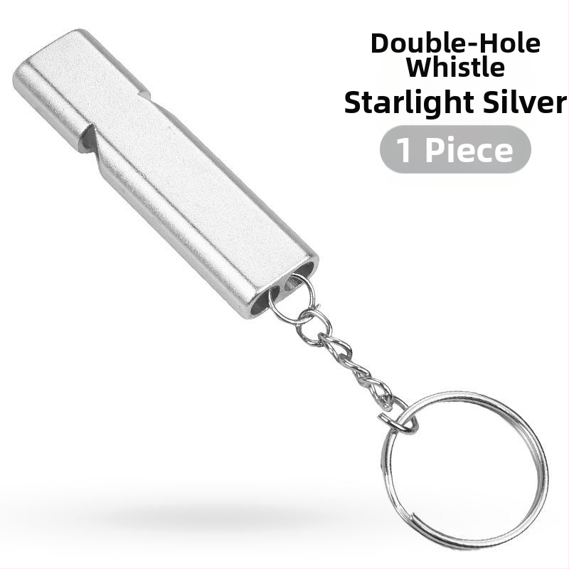 Friendly Išgyvenimo švilpukas — septynis į vieną, daugiafunkcinis švilpukas su aukšto dažnio impulsais ir kompasu