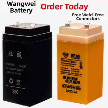 Wangwei 4V digitális mérleg akkumulátor