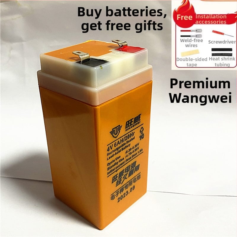 Wangwei 4V digitális mérleg akkumulátor