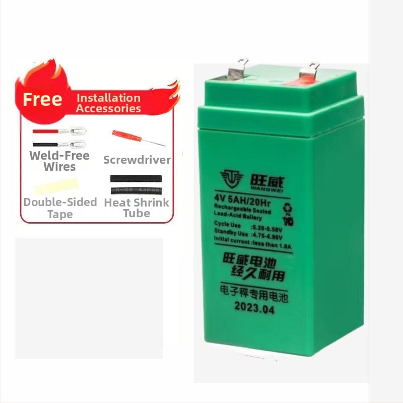 Wangwei 4V digitális mérleg akkumulátor