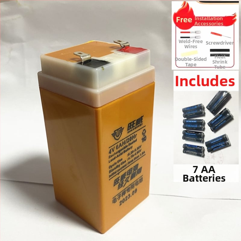 Wangwei 4V digitális mérleg akkumulátor