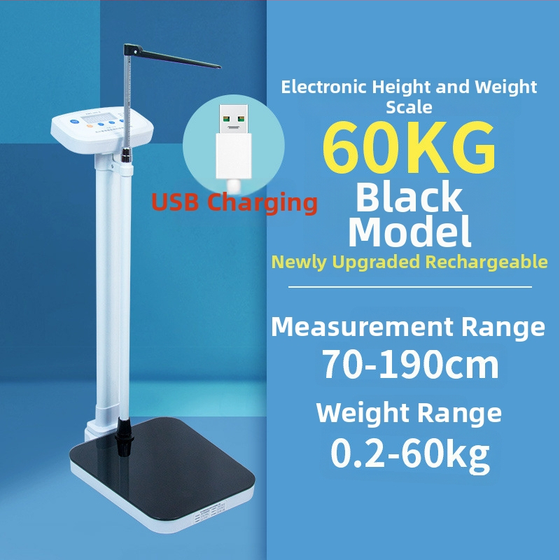 Instrument de măsurare a înălțimii și greutății, cântar digital medical pentru adulți și copii