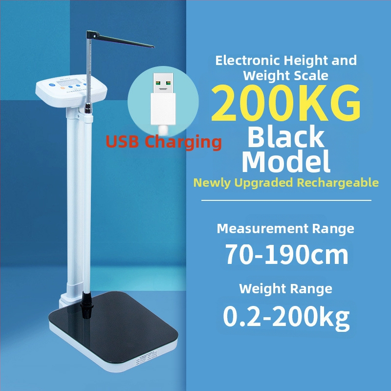 Instrument de măsurare a înălțimii și greutății, cântar digital medical pentru adulți și copii