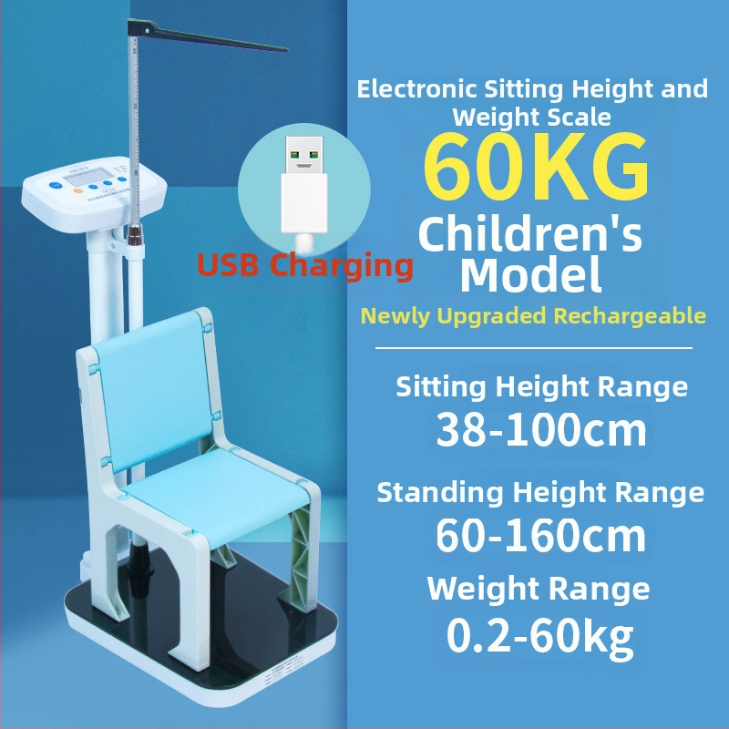 Instrument de măsurare a înălțimii și greutății, cântar digital medical pentru adulți și copii