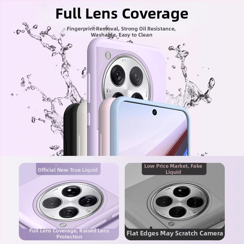 Obal OnePlus Ace3Pro – Ultra tenký tekutý silikón, matný povrch, proti pádom, odvádzanie tepla, prispôsobiteľný