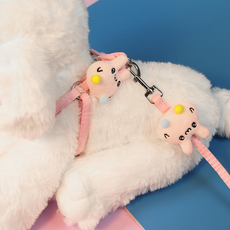 Hamă reglabilă pentru câine cu curea toracică – anti-tras, din pânză, pentru plimbări în aer liber