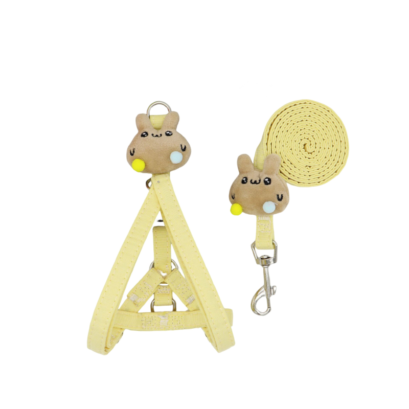 Hamă reglabilă pentru câine cu curea toracică – anti-tras, din pânză, pentru plimbări în aer liber