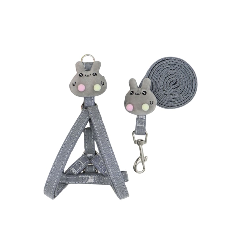 Hamă reglabilă pentru câine cu curea toracică – anti-tras, din pânză, pentru plimbări în aer liber