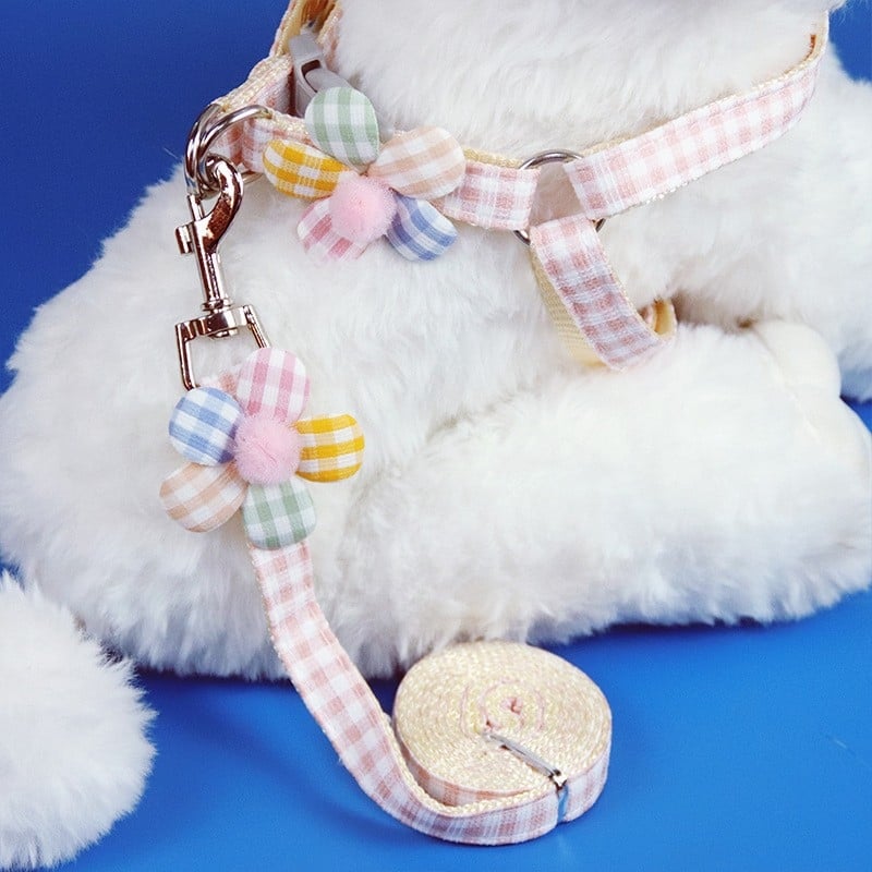 Hamă reglabilă pentru câine cu curea toracică – anti-tras, din pânză, pentru plimbări în aer liber