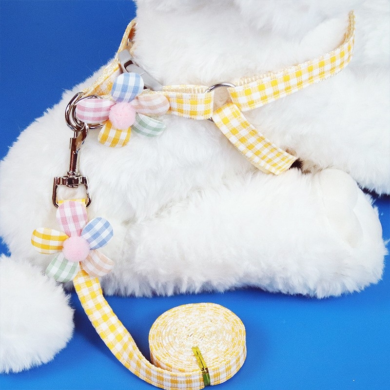 Hamă reglabilă pentru câine cu curea toracică – anti-tras, din pânză, pentru plimbări în aer liber