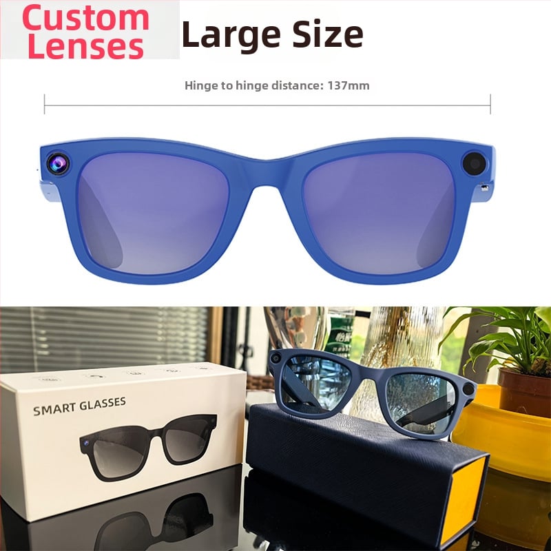 Ochelari inteligenți G300 cu cameră 8MP, 32GB stocare, 4GB RAM, baterie 220mAh, greutate 46g, montare pe cap, traducere AI și asistent vocal