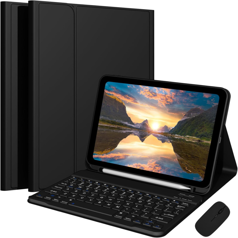 Zaštitna futrola za tablet s bežičnom, odvojivom Bluetooth tipkovnicom za Redmi Pad 2; Bluetooth sučelje; kompatibilan Redmi tablet; model futrole: Redmi Bluetooth keyboard case; ergonomska podrška