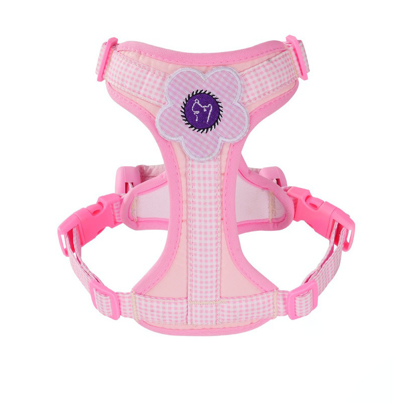 Vest-stílusú kutyahám pórázzal, állítható, foltálló, könnyen tisztítható, Oxford vászon