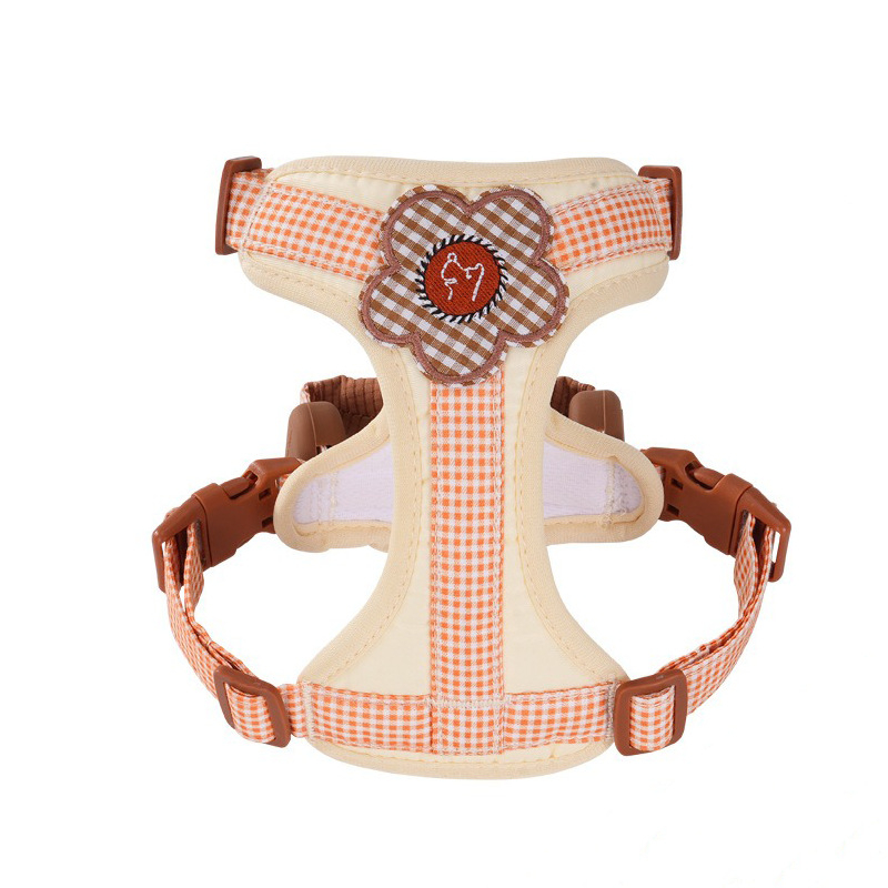 Vest-stílusú kutyahám pórázzal, állítható, foltálló, könnyen tisztítható, Oxford vászon