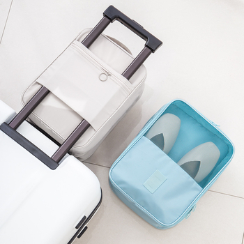 Organizator de pantofi din poliester, economisește spațiul, rezistent la praf, multifuncțional pentru călătorii, set de 50 de recipiente pentru pantofi