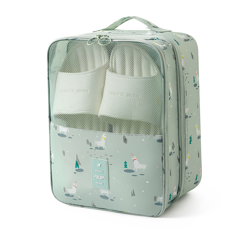 Organizator de pantofi din poliester, economisește spațiul, rezistent la praf, multifuncțional pentru călătorii, set de 50 de recipiente pentru pantofi