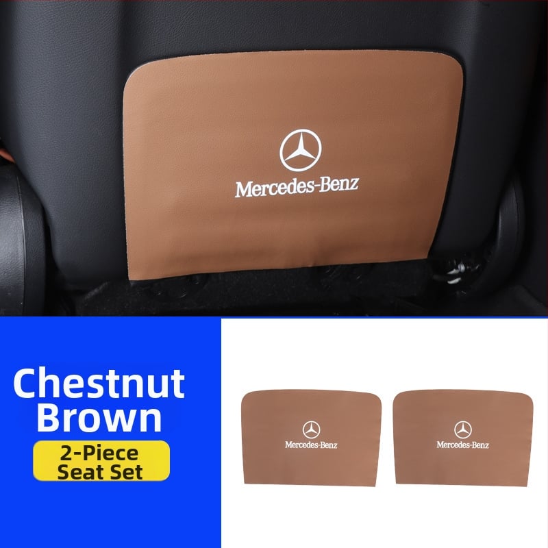 Mercedes‑Benz E‑Класа E300L – кожени анти-ударни панели за гръб на вратите, интериор, Huangku, лого отпечатано, персонализация налична, стил Four Seasons General (W214)