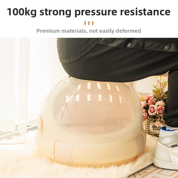 Lorda Τσάντα Μεταφοράς Κατοικίδιων σε Στυλ Διαστημικής Κάψουλας – Πλαστικό, Χωρητικότητα Έως 16 kg, Για Γάτες και Μικρά Σκυλιά, Προέλευση Zhejiang