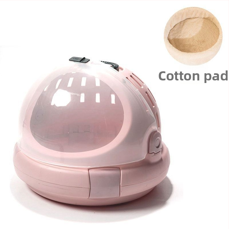 Lorda Τσάντα Μεταφοράς Κατοικίδιων σε Στυλ Διαστημικής Κάψουλας – Πλαστικό, Χωρητικότητα Έως 16 kg, Για Γάτες και Μικρά Σκυλιά, Προέλευση Zhejiang