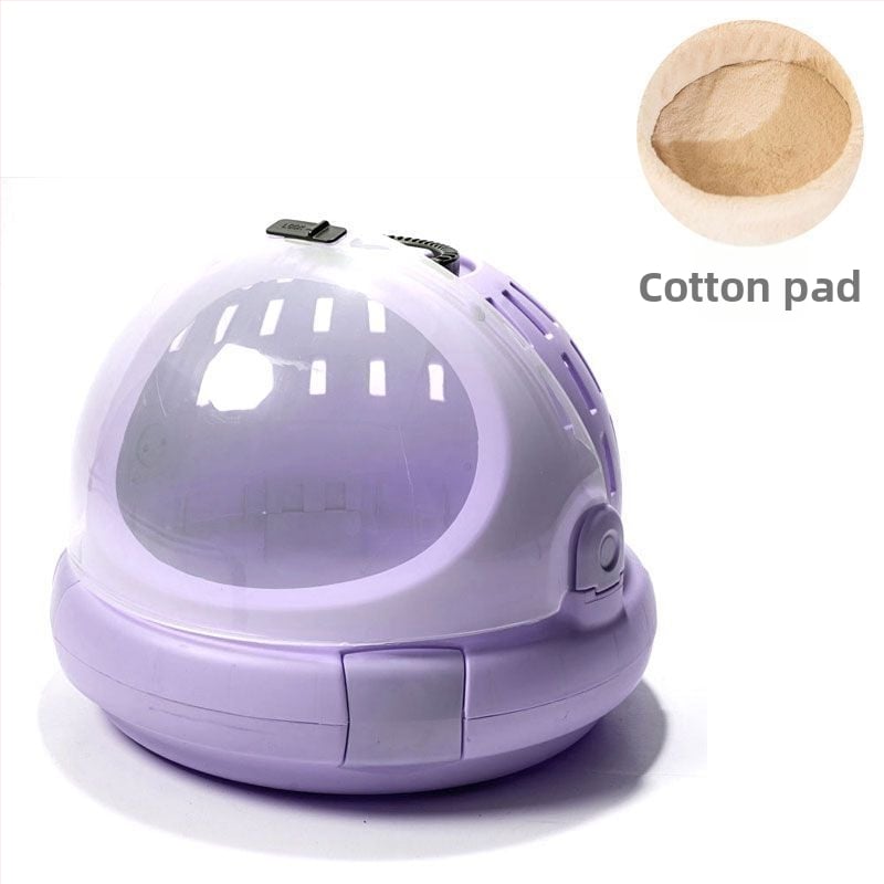 Lorda Τσάντα Μεταφοράς Κατοικίδιων σε Στυλ Διαστημικής Κάψουλας – Πλαστικό, Χωρητικότητα Έως 16 kg, Για Γάτες και Μικρά Σκυλιά, Προέλευση Zhejiang