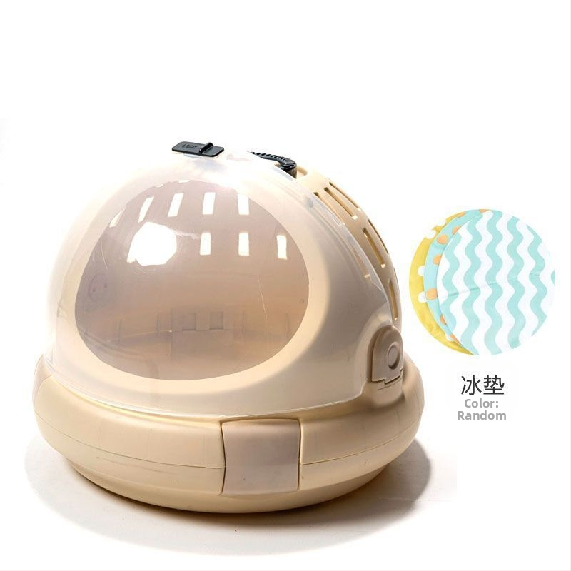 Lorda Τσάντα Μεταφοράς Κατοικίδιων σε Στυλ Διαστημικής Κάψουλας – Πλαστικό, Χωρητικότητα Έως 16 kg, Για Γάτες και Μικρά Σκυλιά, Προέλευση Zhejiang