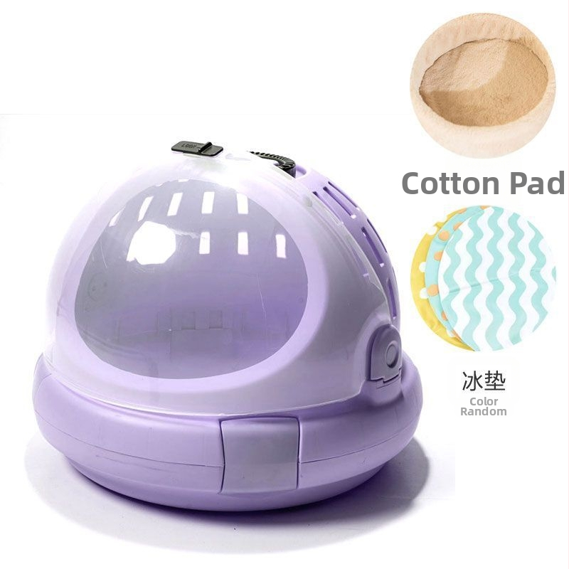 Lorda Τσάντα Μεταφοράς Κατοικίδιων σε Στυλ Διαστημικής Κάψουλας – Πλαστικό, Χωρητικότητα Έως 16 kg, Για Γάτες και Μικρά Σκυλιά, Προέλευση Zhejiang