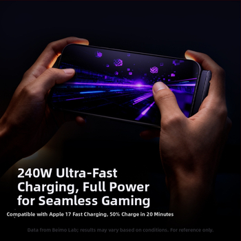 Beimo USB-C kábel rýchlonabíjania, 240W max, pletený, dvojitý konektor, PD kompatibilný
