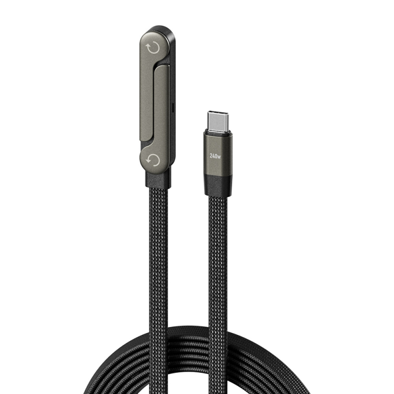 Beimo USB-C καλώδιο γρήγορης φόρτισης 240W, πλεκτό, διπλός συνδετήρας, PD συμβατό